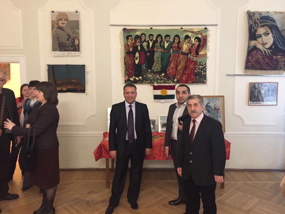 Kürt Kültür motifleri sergisine Ruslardan büyük ilgi
